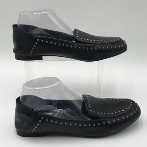 Women’s Seven7 Black Studded Loafers